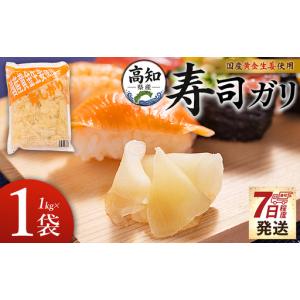 ふるさと納税 寿司ガリ 1kg がり Xnb-0011 高知県香南市