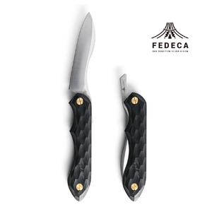 ふるさと納税 【FEDECA】 折畳式料理ナイフ　名栗ブラック　000837 兵庫県三木市