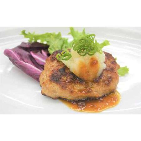 ふるさと納税 手作り粗挽きハンバーグ　＜蔵王町産豚肉「JAPAN X」使用＞　【04301-0168...