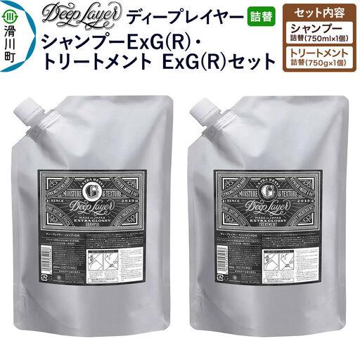 ふるさと納税 DeepLayer ディープレイヤー シャンプー ExG (R) 750mL×1個・ト...