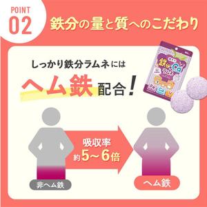 ふるさと納税 しっかり鉄分ラムネ 6袋 550...の詳細画像4