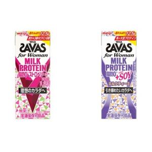 ふるさと納税 ザバスミルクプロテイン脂肪0　SOYミルクティ風味24本 ストロベリー風味24本 茨城...