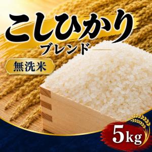 ふるさと納税 無洗米 コシヒカリブレンド 5kg...の商品画像