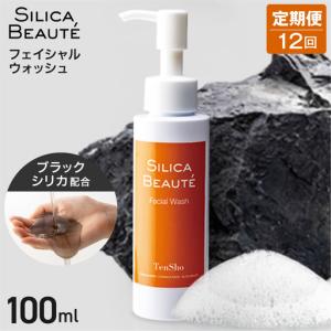 ふるさと納税 【12ヶ月定期便】シリカボーテ　フェイシャルウォッシュ100ｍL | 洗顔料 スキンケア 美容 北海道 札幌市 北海道札幌市