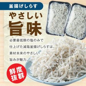 ふるさと納税 【期間限定】減塩 釜揚げしらす ...の詳細画像4