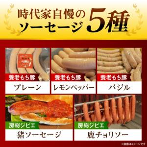 ふるさと納税 時代家ソーセージ5種詰め合わせ【...の詳細画像1