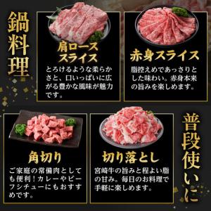ふるさと納税 ≪4回お届け≫宮崎牛1頭定期便〔...の詳細画像3