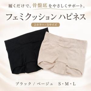 ふるさと納税 骨盤底筋強化サポーター「フェミクッションハピネス」 女性用 レディース インナー サポートインナー サポーター 骨盤底筋 ブラッ.. 東京都豊島区