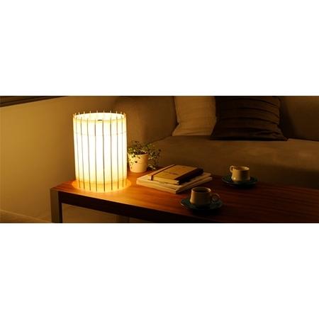 ふるさと納税 【日吉屋】自立式テーブルスタンド照明 和紙の色（蜜柑色） 京都府京都市