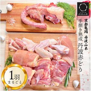 ふるさと納税 手捌き熟成 丹波赤どり1羽まるごとセット＜京都亀岡丹波山本＞≪コロナ対策