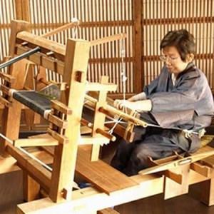 ふるさと納税 本場結城紬十字絣・よこ総絣1反予...の詳細画像3
