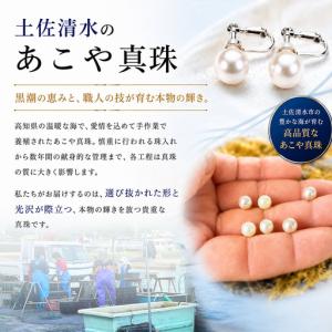 ふるさと納税 あこや本真珠 ピアス 8mm珠 ...の詳細画像4