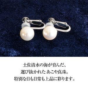 ふるさと納税 あこや本真珠のイヤリング(8mm...の詳細画像2