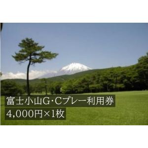 ふるさと納税 C20富士小山G・Cプレー利用券 1枚 静岡県小山町