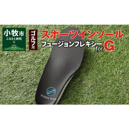 ふるさと納税 ゴルフ用スポーツインソール「フュージョンフレキシーforG」(サイズ選択)[030M0...