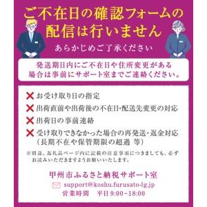 ふるさと納税 パリッとジューシー甲州市産シャイ...の詳細画像3