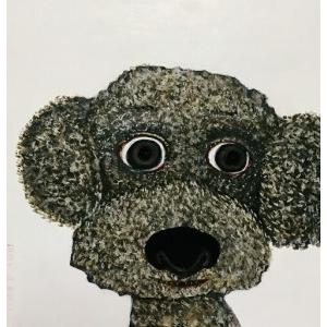 ふるさと納税 アーティストが『愛しいペットのポートレート』描きますサムホールサイズ スクエア 227×227mm【アート サムホールサイズ.. 神奈川県小田原市