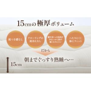 ふるさと納税 6層 敷布団 琵琶 シングルロン...の詳細画像3