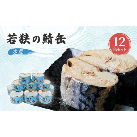 ふるさと納税 【祝北陸新幹線延伸】サバ缶 若狭の鯖缶 12缶 セット 水煮 鯖缶 さば サバ 鯖 缶...