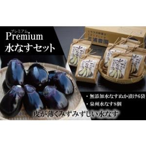 ふるさと納税 Premium（プレミアム）水なすセット 大阪府泉佐野市｜furunavi