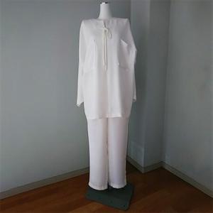 ふるさと納税 【丹後シルク】　パジャマ　女性用_装飾品・工芸品 女性・レディース 洋服 _【1070344】 京都府与謝野町