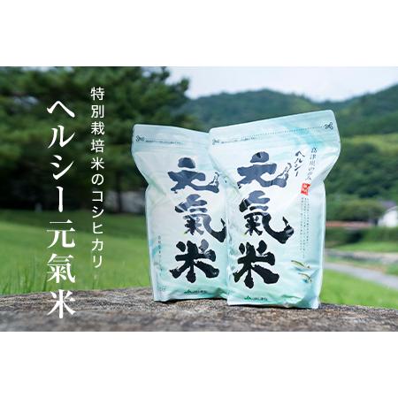 ふるさと納税 高津川の恵み 特別栽培米ヘルシー元氣米2kg×2袋(4kg)(令和5年産)【12096...