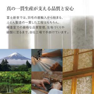 ふるさと納税 【富士新幸謹製】羽毛布団 本掛け...の詳細画像3