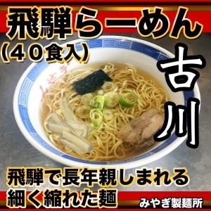 ふるさと納税 生中華めん 飛騨古川 ラーメン 20袋40食セット 生ラーメン 醤油ラーメン 拉麺 中華そば[Q383] 岐阜県飛騨市