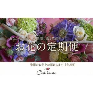 ふるさと納税 生花 定期便 年3回 バラ アレン...の商品画像