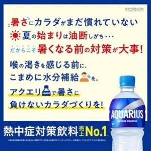 ふるさと納税 アクエリアス500mlPET 2...の詳細画像3