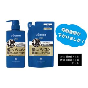 ふるさと納税  マンダム ルシード 薬用 ヘア ＆ スカルプ コンディショナー (本体1個＋詰替用1...