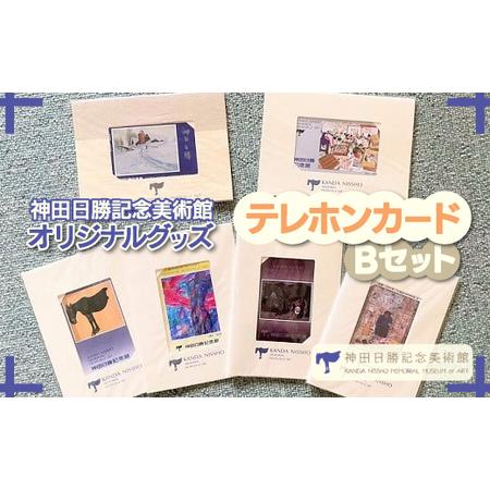 ふるさと納税 【神田日勝記念美術館オリジナルグッズ】テレホンカードセットB SKV006 北海道鹿追...