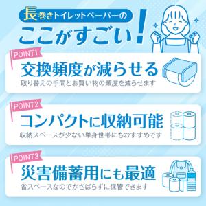 ふるさと納税 トイレットペーパー 5倍巻き ペ...の詳細画像2