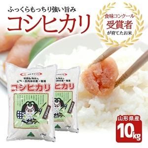 ふるさと納税 SC0694　令和7年産【精米】コシヒカリ　10kg(5kg×2袋) JS 山形県酒田...