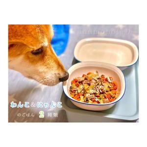 ふるさと納税 犬猫用 ペットフード 2種類×2袋 ワンコとニャンコのご飯 自然食材 安心安全 パウチ レトルト ペット用品 ドッグフード キャッ.. 京都府舞鶴市｜furunavi