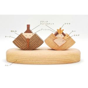 ふるさと納税 木のお雛さま<あきた芸術村 森林...の詳細画像2