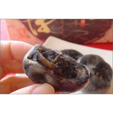 ふるさと納税 【京都の和菓子】黒豆蒸しきんつば（9個入り×2個）　〜柔らかい口当たりでもちもちとした...