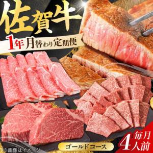 ふるさと納税 【全12回定期便】A4 A5 豪華 佐賀牛 ゴールドコース 総量15.2kg [FAY040] 佐賀県吉野ヶ里町