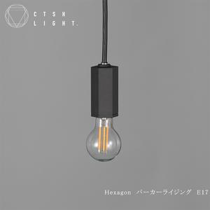 ふるさと納税 CTSH LIGHT. ペンダントライト＜HEXAGONパーカーライジング E17＞ ...