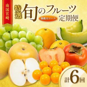 ふるさと納税 【6回】フルーツ定期便 旬のフルー...の商品画像