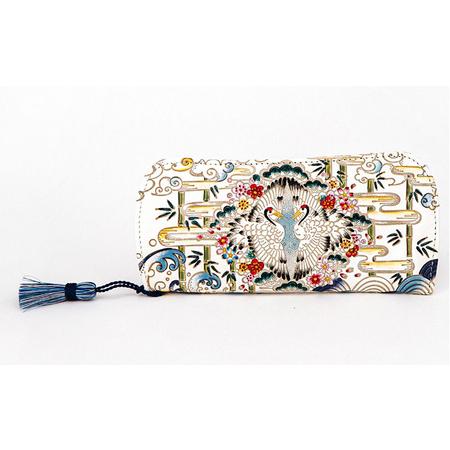 ふるさと納税 メガネケース むかい鶴 文庫屋大関 メガネ ケース メガネ入れ 本革 牛革 革 皮革 ...