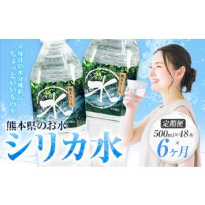 ふるさと納税 【6ヶ月定期便】 水 シリカ水 5...の商品画像