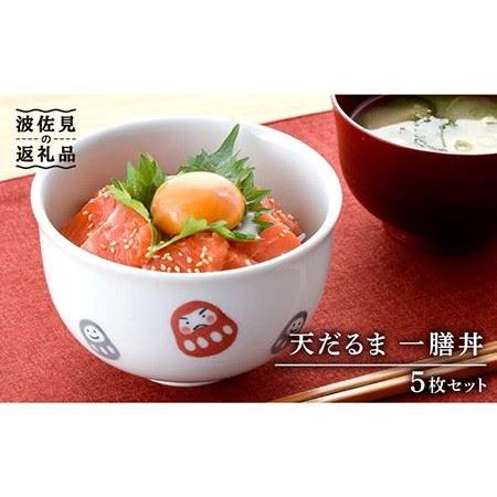 ふるさと納税 【波佐見焼】 天だるま 一膳丼 どんぶり 5個セット 皿 【陶豊】[OE07] 波佐見...