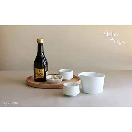 ふるさと納税 【波佐見焼】白磁の酒器セット 片口 ちょこ 食器 皿 【アトリエビスク】 [RD20]...