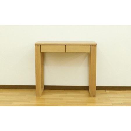 ふるさと納税 【開梱・設置】ブルーム 80cm デスク（ナチュラル）リモートワーク テレワーク　AX...