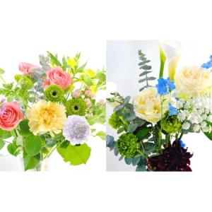 ふるさと納税 【12回定期便】”松竹梅の梅セット”届いたら、いつもの花瓶に入れるだけ！簡単管理の おしゃれ ブーケ ♪初回 花瓶 付き、毎回延.. 福岡県嘉麻市