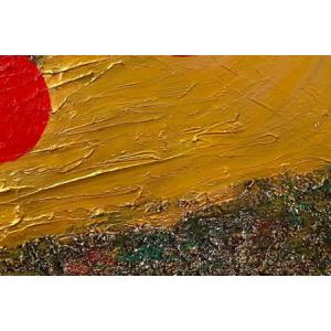 ふるさと納税 富士山溶岩パワーアート「金雲流白...の詳細画像2