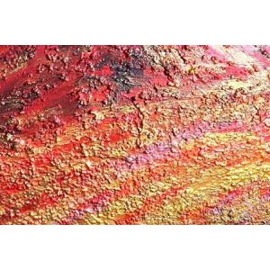 ふるさと納税 富士山溶岩パワーアート「北麓の赤...の詳細画像2