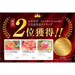 ふるさと納税 桃 旬の朝採れ特選大玉 桃 2....の詳細画像1