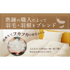 ふるさと納税 羽毛布団 1枚 ポーランド産グー...の詳細画像4